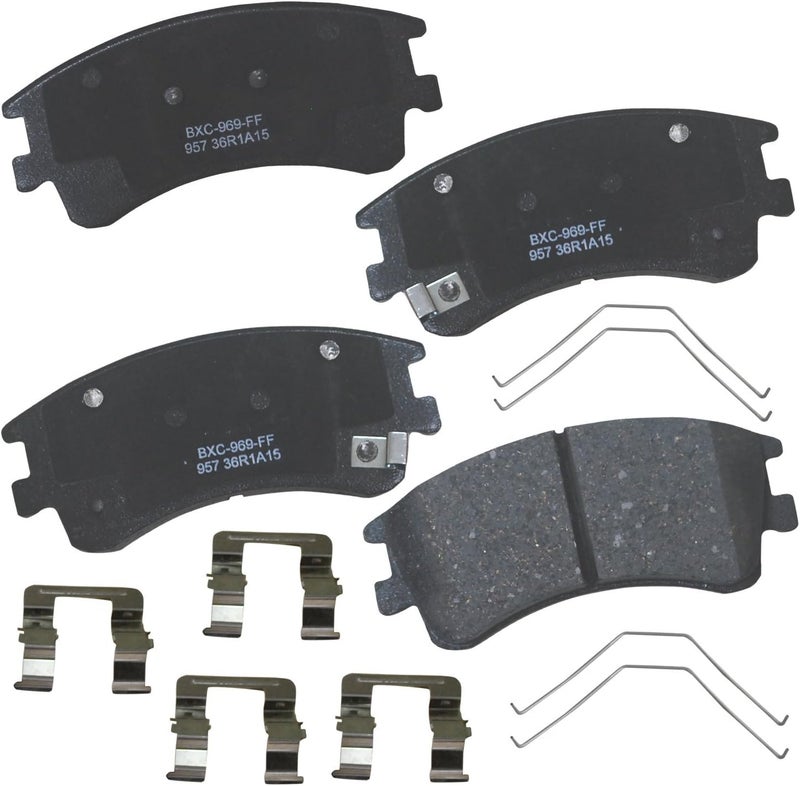 Bendix Premium SBC957 Ceramic Front Brake Pads for Mazda 6 2005-2003 - Image 1